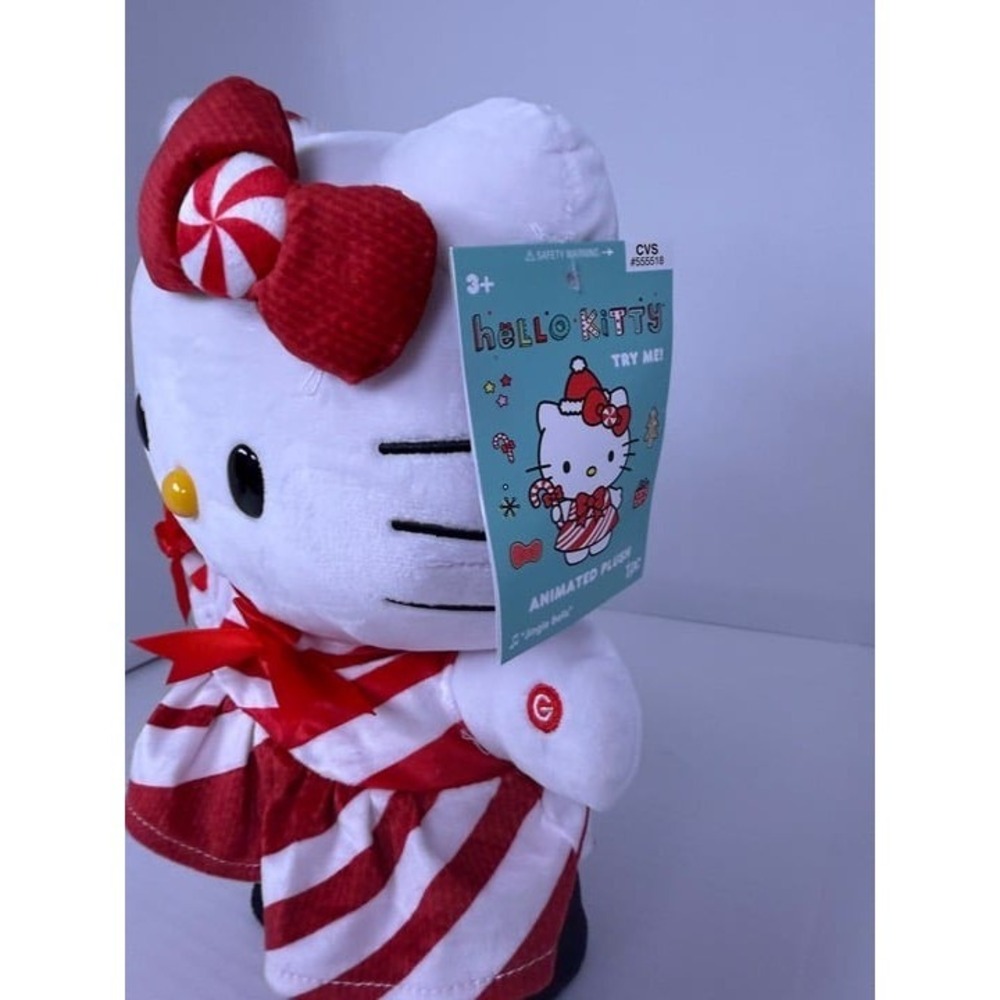 NWT -Hello Kitty Candy‎ Cane Christmas Animated Stepper 2025 - Picture 6 of 6